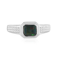 Zilveren ring met een Mezezo opaal (de Melo)