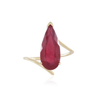 Gouden ring met een Madagaskar Robijn (de Melo)