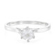 Zilveren ring met een Himalaya beril