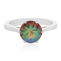 Zilveren ring met een Noorderlicht Kwarts