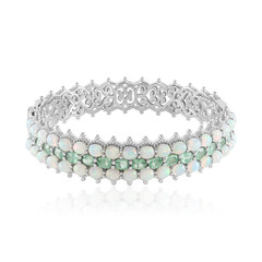 Zilveren armband met Munt Kyanieten (Dallas Prince Designs)