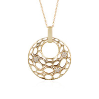 Gouden halsketting met I1 (I) Diamanten (Ornaments by de Melo)