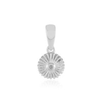 Zilveren hanger met een I2 (I) Diamant