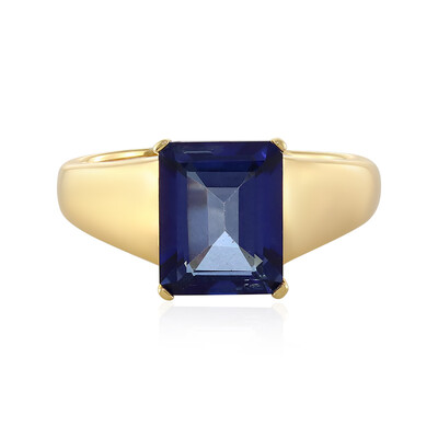 Zilveren ring met een Koningsblauwe Topaas