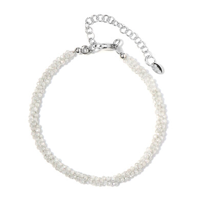 Zilveren armband met zirkonen