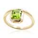 Gouden ring met een peridoot (de Melo)