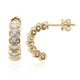Gouden oorbellen met Diamanten SI1 (G) (Annette)