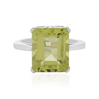Zilveren ring met een Limoen Kwarts