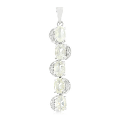 Zilveren hanger met Orthoklasen