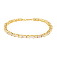 Zilveren armband met Welo-opalen