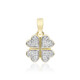 Gouden hanger met Diamanten SI1 (G) (Annette)