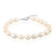 Zilveren armband met Witte zoetwater kweekparels (TPC)