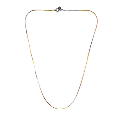 Zilveren halsketting (MONOSONO COLLECTION)