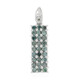 Zilveren hanger met Fancy diamanten