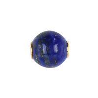Zilveren hanger met een lapis lazuli