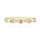 Gouden ring met SI1 Champagne Diamanten