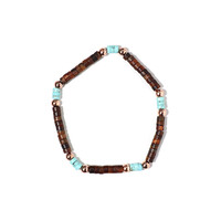 Armband met rode tijgerogen
