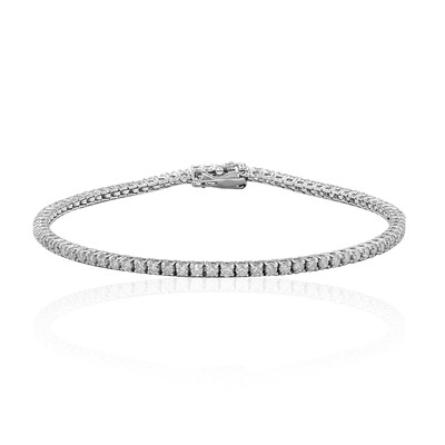 Gouden armband met I1 (H) Diamanten