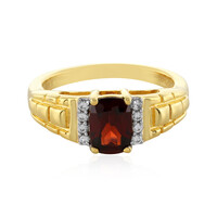 Zilveren ring met een Mozambique granaat