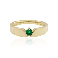 Gouden ring met een Muzo smaragd (de Melo)