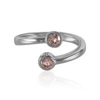 Zilveren ring met Ouro Preto Imperial Topaz