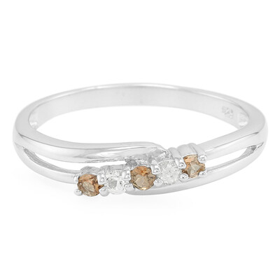 Zilveren ring met andalusieten