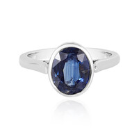 Zilveren ring met een Nepal Kyaniet