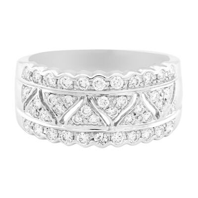 Gouden ring met SI diamanten