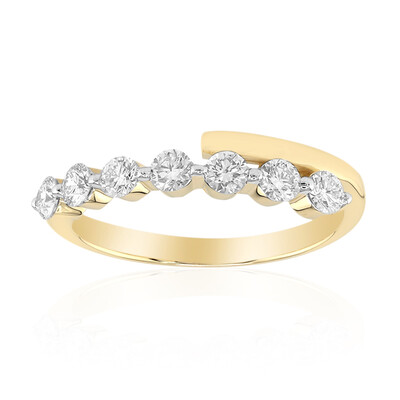 Gouden ring met VVS1 Diamanten (G) (Annette)