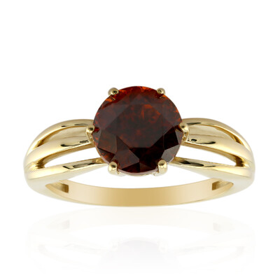 Gouden ring met een sfaleriet