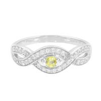 Zilveren ring met een Sfeen