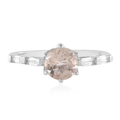 Gouden ring met een Braziliaanse Morganiet