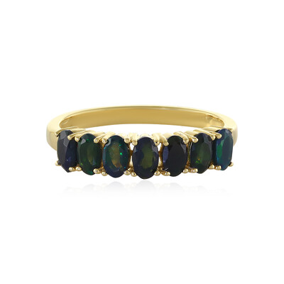 Zilveren ring met Mezezo opalen