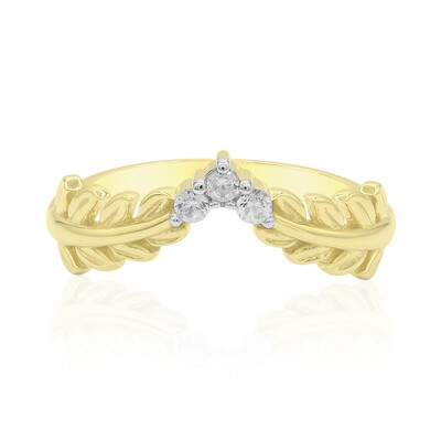Zilveren ring met zirkonen