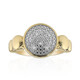 Zilveren ring met I3 (I) Diamanten