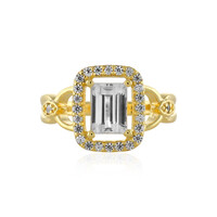 Zilveren ring met een zirkoon