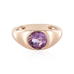 Zilveren ring met een lavendel amethist
