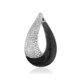Zilveren hanger met zirkonen (MONOSONO COLLECTION)