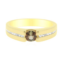 Gouden ring met een andalusiet (de Melo)