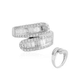 Gouden ring met Diamanten SI1 (G)