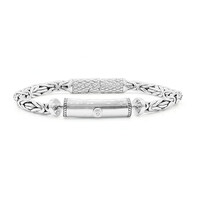 Zilveren armband met een I1 (G) Diamant (Nan Collection)