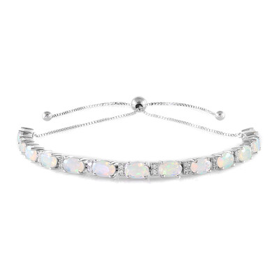 Zilveren armband met Welo-opalen