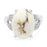 Zilveren ring met een Magnesiet
