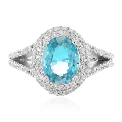 Zilveren ring met een Ratanakiri zirkoon