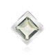 Zilveren hanger met een groene amethist (MONOSONO COLLECTION)