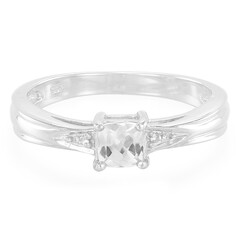 Zilveren ring met een gosheniet