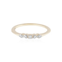 Gouden ring met een SI1 (H) Diamant
