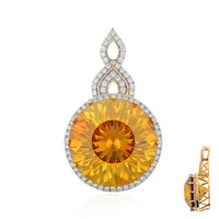 Gouden hanger met een sfaleriet (AMAYANI)