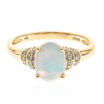 Gouden ring met een AAA Welo-opaal (CIRARI)