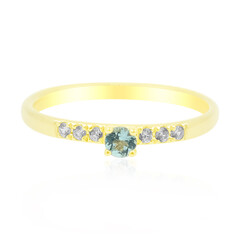 Gouden ring met een Nigeriaanse Paraiba Toermalijn